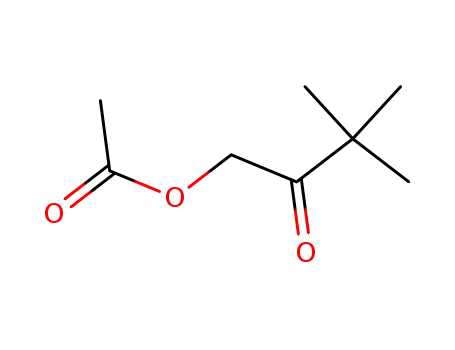 Molecular Structure of 38559-25-0 (2-Butanone, 1-(acetyloxy)-3,3-dimethyl-)