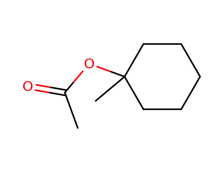 Molecular Structure of 16737-30-7 (1-METHYLCYCLOHEXYLACETATE)