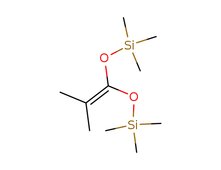 Molecular Structure of 31469-25-7 (3,5-Dioxa-2,6-disilaheptane,2,2,6,6-tetramethyl-4-(1-methylethylidene)-)