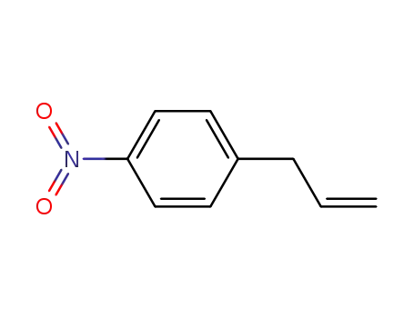 Molecular Structure of 53483-17-3 (Benzene,  1-nitro-4-(2-propen-1-yl)-)