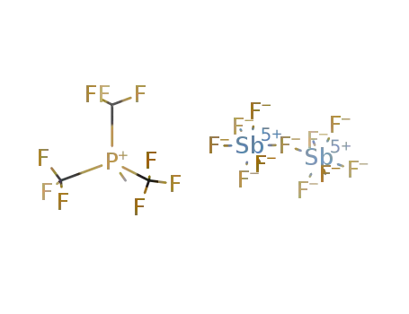 [tris(trifluoromethyl)methyl phosphonium][Sb2F11]