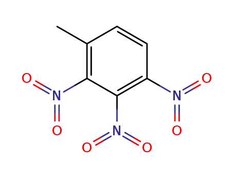 Molecular Structure of 602-29-9 (2,3,4-TRINITROTOLUENE)