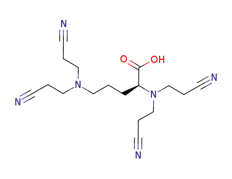 Nα,N',Nα,N'-tetrakis(cyanoethyl)-L-ornithine