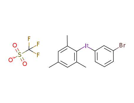 (3-BroMophenyl)(2,4,6-triMethylphenyl)iodoniuM triflate(1203709-76-5)
