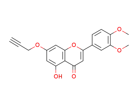 7-propan-2-yn-1-yloxy-5-hydroxy-4',5'-dimethoxyflavone