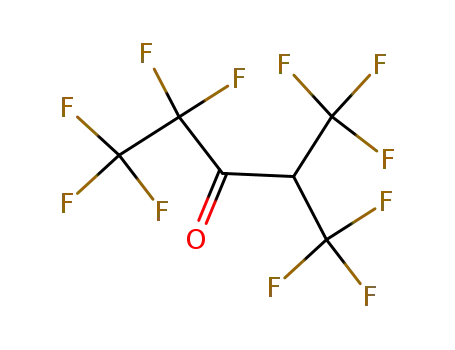 Molecular Structure of 61637-91-0 (3-Pentanone, 1,1,1,2,2,5,5,5-octafluoro-4-(trifluoromethyl)-)