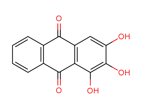 1,2,3-Trihydroxyanthraquinone cas  602-64-2