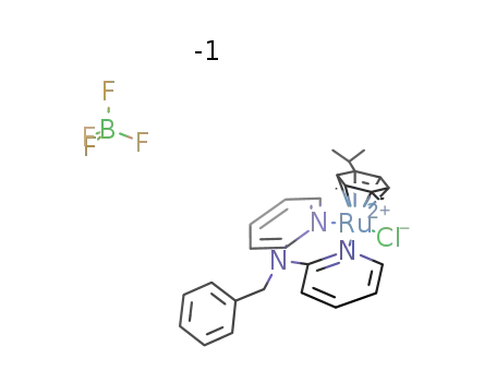 [(η6-p-iPrC6H4Me)RuCl(κ2-dpb)]BF4
