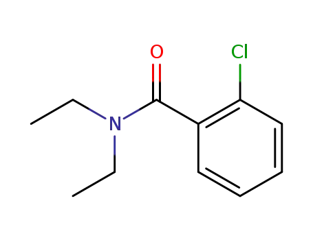Molecular Structure of 10345-79-6 (2-chloro-N,N-diethylbenzamide)