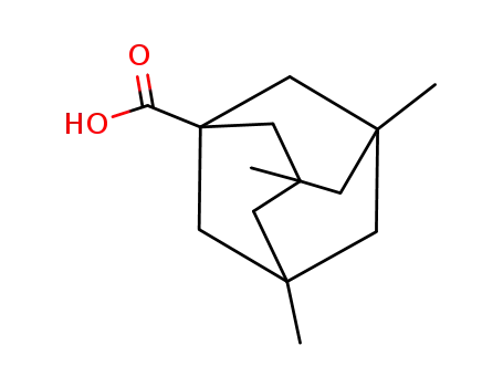 Molecular Structure of 15291-66-4 (3,5,7-TRIMETHYLADAMANTANE-1-CARBOXYLIC ACID)