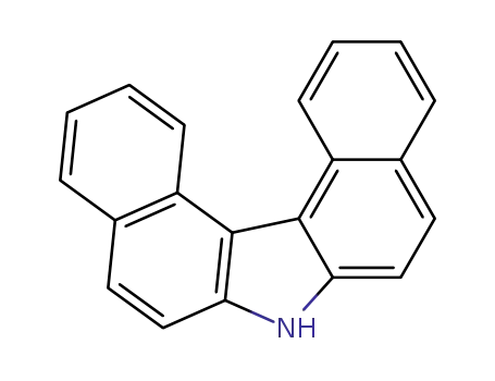 Molecular Structure of 194-59-2 (7H-Dibenzo[c,g]carbazole)