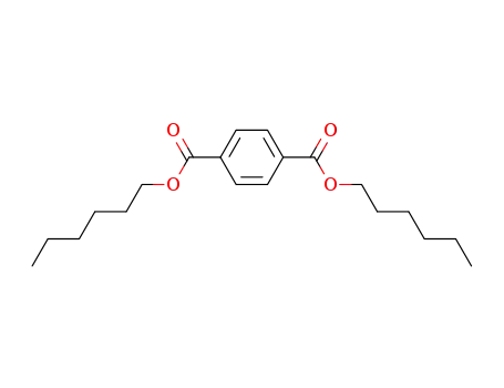 Molecular Structure of 1818-96-8 (1,4-Benzenedicarboxylic acid dihexyl ester)