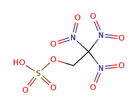 Molecular Structure of 66881-27-4 (Ethanol, 2,2,2-trinitro-, hydrogen sulfate (ester))