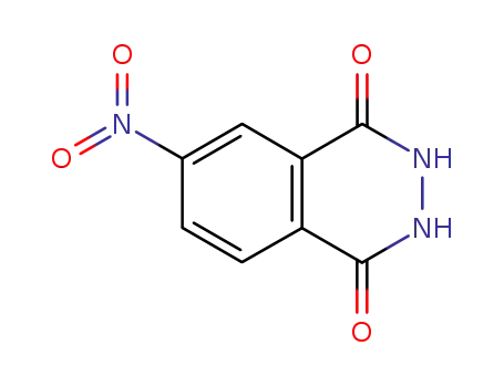 Molecular Structure of 3682-19-7 (4-Nitrophthalhydrazide)