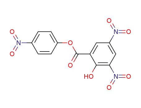 2-hydroxy-3,5-dinitro-benzoic acid-(4-nitro-phenyl ester)