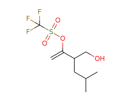 3-(hydroxymethyl)-5-methylhex-1-ene-2-yl trifluoromethanesulfonate
