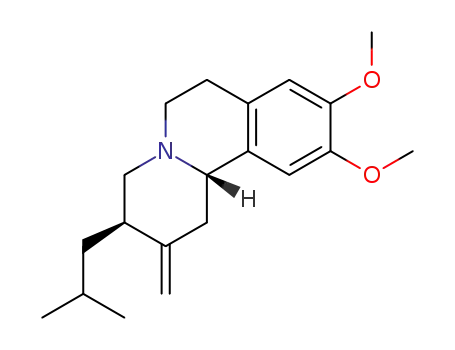 3-isobutyl-9,10-dimethoxy-2-methylene-2,3,4,6,7,11b-hexahydro-1H-pyrido[2,1-a]isoquinoline