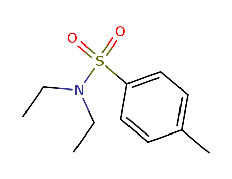 Molecular Structure of 649-15-0 (P-TOLUENESULFONYL-N,N-DIETHYLAMIDE)