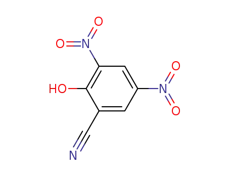 2-hydroxy-3,5-dinitro-benzonitrile