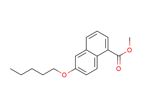 methyl 6-(pentyloxy)-1-naphthoate