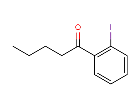 Molecular Structure of 32730-83-9 (1-Pentanone, 1-(2-iodophenyl)-)
