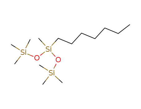 Molecular Structure of 14579-46-5 (Trisiloxane, 3-heptyl-1,1,1,3,5,5,5-heptamethyl-)