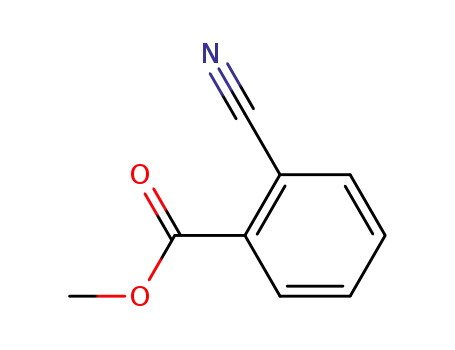Molecular Structure of 6587-24-2 (METHYL 2-CYANOBENZOATE)