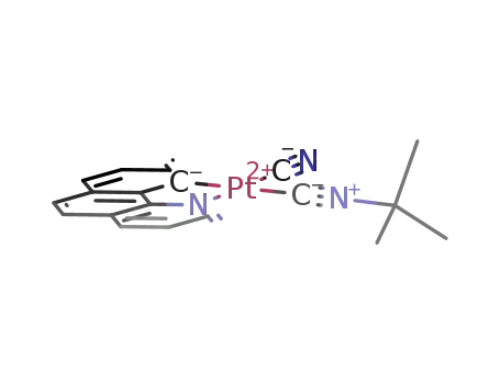[Pt(benzoquinolate)(CN)(CNtBu)]