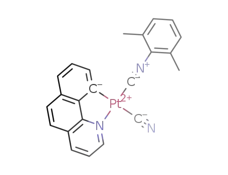 [Pt(benzoquinolate)(CN)(CN-2,6-dimethylphenyl)]