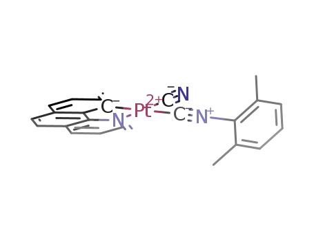 [Pt(benzoquinolate)(CN)(CN-2,6-dimethylphenyl)]