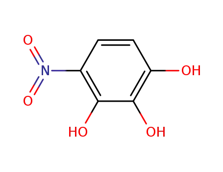 Molecular Structure of 76088-63-6 (4-nitropyrogallol)