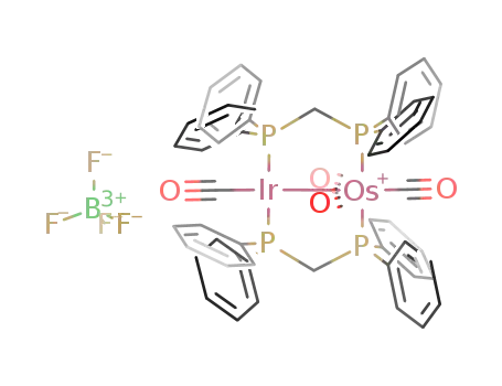 [IrOs(CO)4(μ-Ph2PCH2PPh2)2][BF4]
