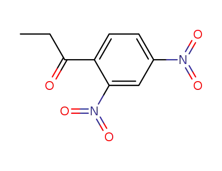 Molecular Structure of 61712-88-7 (1-Propanone, 1-(2,4-dinitrophenyl)-)