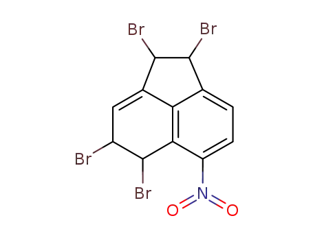4,5-Dihydro-1,2,4,5-tetrabrom-6-nitro-acenaphthen