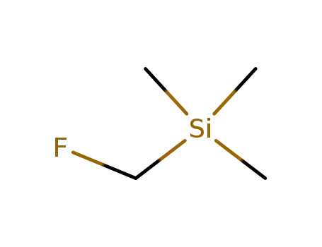Molecular Structure of 28871-61-6 ((Fluoromethyl)trimethylsilane)