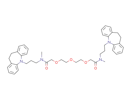 2,2’-((oxybis(ethane-1,2-diyl))bis(oxy))bis(N-(3-(10,11-dihydro-5H-dibenzo[b,f]azepin-5-yl)propyl)-N-methylacetamide)