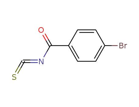 Molecular Structure of 66090-34-4 (4-bromobenzoyl isothiocyanate)