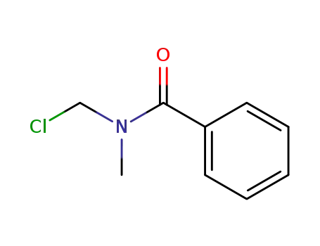 Molecular Structure of 51164-42-2 (Benzamide, N-(chloromethyl)-N-methyl-)