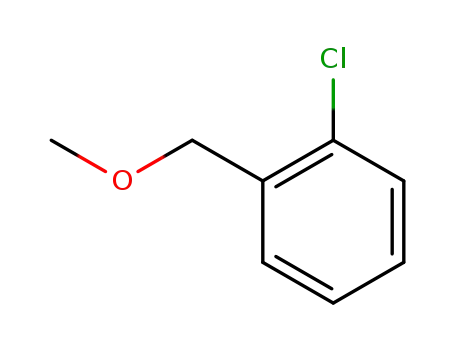Molecular Structure of 59579-08-7 (Benzene, 1-chloro-2-(methoxymethyl)-)