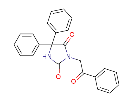3-(2-oxo-2-phenylethyl)-5,5-diphenylimidazolidine-2,4-dione