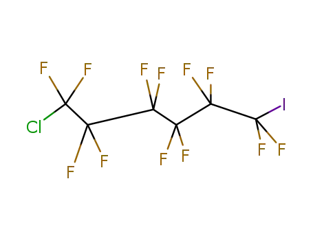 Molecular Structure of 16486-97-8 (1-CHLORO-6-IODOPERFLUOROHEXANE)