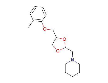 1-(4-o-tolyloximethyl-[1,3]dioxolan-2-ylmethyl)-piperidine