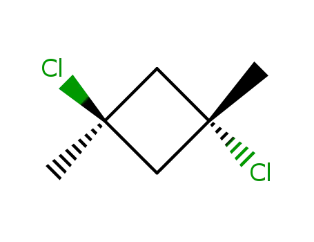 Molecular Structure of 2983-78-0 (Cyclobutane, 1,3-dichloro-1,3-dimethyl-, trans-)