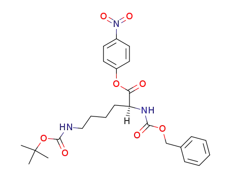 L-Lysine,N6-[(1,1-dimethylethoxy)carbonyl]-N2-[(phenylmethoxy)carbonyl]-, 4-nitrophenylester  CAS NO.2212-69-3