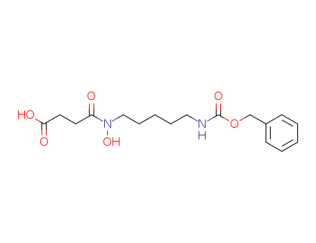 4-[5-(benzyloxycarbonylamino)pentyl-hydroxy-amino]-4-oxo-butanoic acid