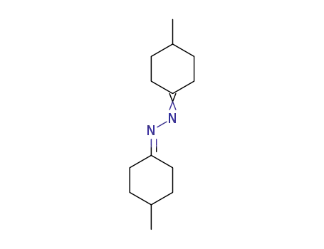 Molecular Structure of 92377-01-0 (Cyclohexanone, 4-methyl-, (4-methylcyclohexylidene)hydrazone)