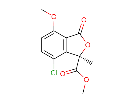 (R)-7-chloro-4-methoxy-1-methyl-3-oxo-phthalan-1-carboxylic acid methyl ester