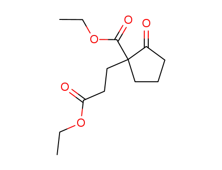 Cyclopentanepropanoic acid, 1-(ethoxycarbonyl)-2-oxo-, ethyl ester