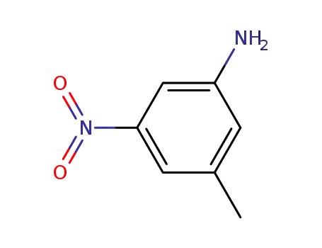 Molecular Structure of 618-61-1 (3-METHYL-5-NITRO ANILINE)