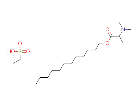 dodecyl 2-(dimethylamino)propanoate ethanesulfonate